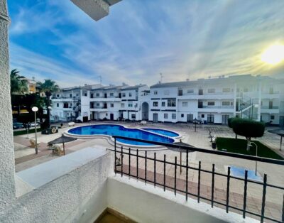 For Rent. Freshly bright apartment with pool views, Punta Prima Ref. KR13