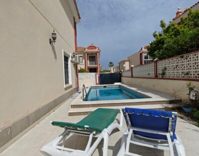 For Rent. Semi-Detached House With Private Pool In Campoamor, Orihuela Costa